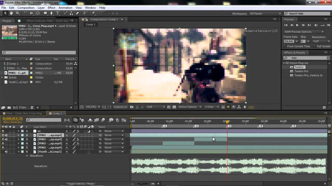 After Effects - Syncing Twixtor On Beats [EPIC] | Cre8Tutorials ...