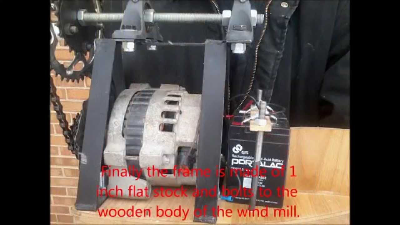 Homemade Wind Generator - YouTube