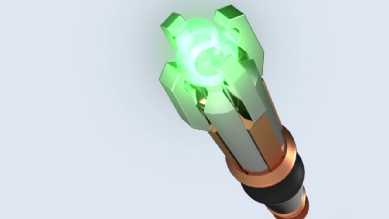 Sonic Screwdriver 3D Model - YouTube