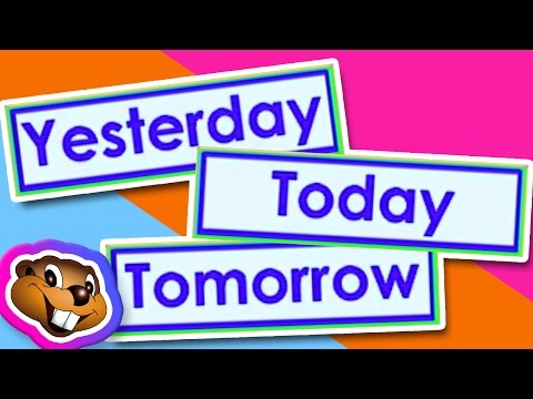 Teach Yesterday, Today, Tomorrow (Clip) - English Grammar - YouTube