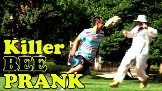 Killer Beehive Prank!!