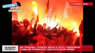 14.10.13 Марш украинских националистов в честь УПА