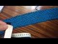 Cách móc băng đô cài tóc - How to crochet a headband