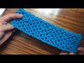 Cách móc băng đô cài tóc - How to crochet a headband