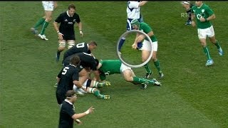 Rory Best plays on with a broken arm against New Zealand | RTÉ Rugby