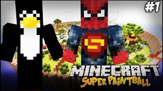 EPICKI PAINTBALL! (Minecraft Mini-Game: SUPER PAINTBALL)