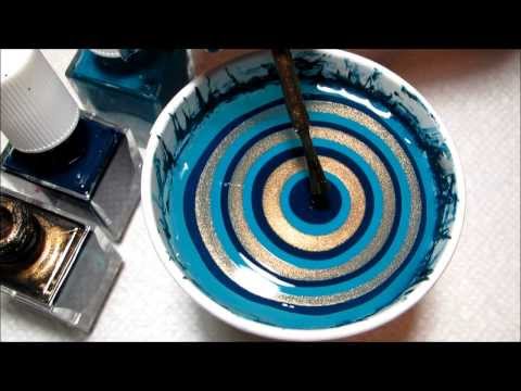 Как сделать водный маникюр (marble nail art)