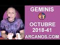 Video Horscopo Semanal GMINIS  del 7 al 13 Octubre 2018 (Semana 2018-41) (Lectura del Tarot)