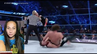 WWE Smackdown 9/27/16 AJ Styles vs Dean Ambrose