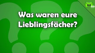 Was waren eure Lieblingsfächer ? - Frag PietSmiet ?!