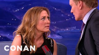 Sasha Alexander Teaches Conan The Art Of The Sultry Look