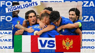 Highlights Under 21: Italia-Montenegro 1-0 (7 settembre 2021)