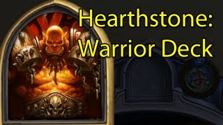 Hearthstone: Ranked Warrior/Garrosh Deck (Closed Beta Gameplay)