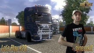 Euro Truck Simulator 2 ► Let's Play Česky #28 ► Birmingham → Wien (1-2)  ► synecek11