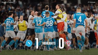 Highlights | Napoli - Cagliari 1-0 | Serie A - 2ª giornata