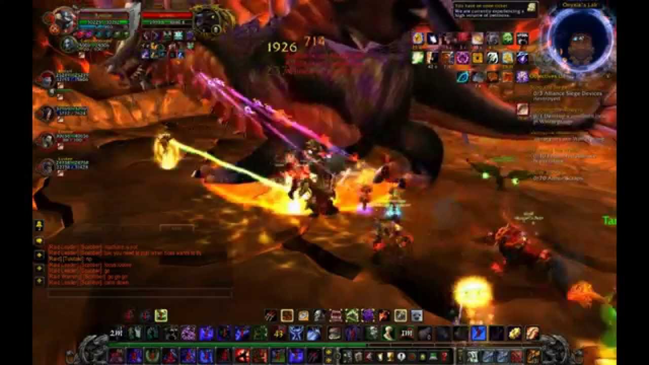 WOTLK Onyxia Guild 10 Man Raid [Molten-WoW Lordaeron x1] - YouTube