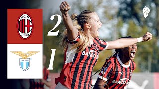 Karczewska's goal seals the first win | AC Milan 2-1 Lazio | Highlights Women's Serie A