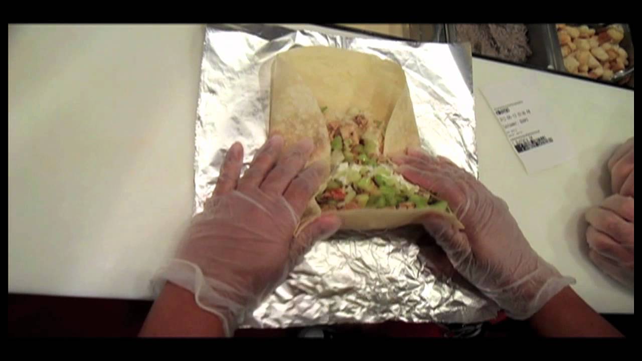 How To Roll a Burrito YouTube