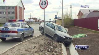 В Бердске водитель такси слетел на обочину и умер, не приходя в сознание