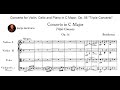 Ludwig van Beethoven, Üçlü Konçerto Op. 56 Do Majör