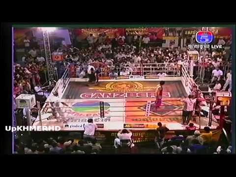 Khmer Thai International Boxing from TV5 on 28 Nov 2013 Pich Sei Ha VS