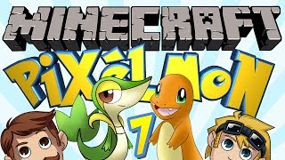 Pixelmon Minecraft (Pokemon Mod) #7 - Barney