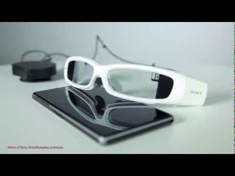 Sony trình diễn bản mẫu concept kính thông minh SmartEyeglass