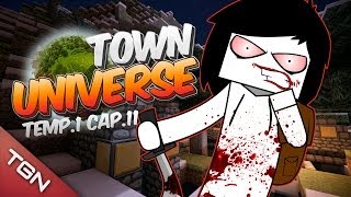 TOWN UNIVERSE: ¿LEO?, ¡¡LEO NOO!! #11 (MINECRAFT SERIE DE MODS)