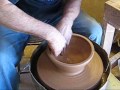 Pottery throwing demonstration