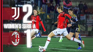 Rossonere unlucky in Biella | Juventus 2-1 AC Milan | Women's Serie A