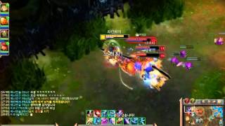 씨커의 LOL 야스오 입롤실현.