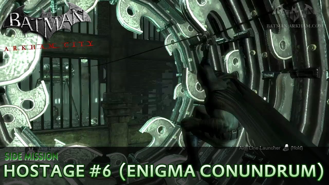 Batman: Arkham City - Riddler Hostage #6 - Enigma Conundrum Side ...