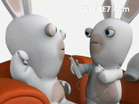 Crazy Rabbit Loves Nintendo Wii - YouTube