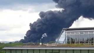 Großbrand in Ludwigshafen