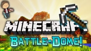 Minecraft: BATTLE-DOME Mini-Game w/Mitch & Friends! Part 1 - Build Phase!