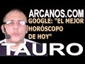 Video Horóscopo Semanal TAURO  del 13 al 19 Diciembre 2020 (Semana 2020-51) (Lectura del Tarot)