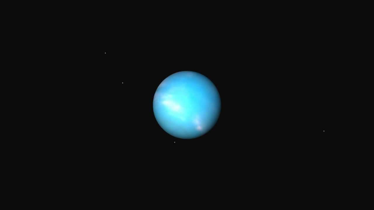 Neptune and its moons