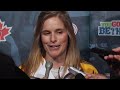 Draw 17 Media Scrum - 2013 Scotties Tournament of Hearts