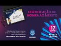 LIVE - CERTIFICAÇÃO DE HONRA AO MÉRITO - CVM UNICAMPO