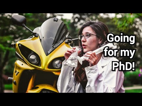 Day in the life of a SCIENTIST👩🔬(& MOTORCYCLES!😍)