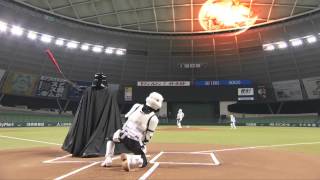Darth Vader Plays Baseball In Japan
