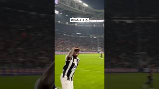 Timothy Weah 🇺🇸🫡??? #juventus #goal #celebration