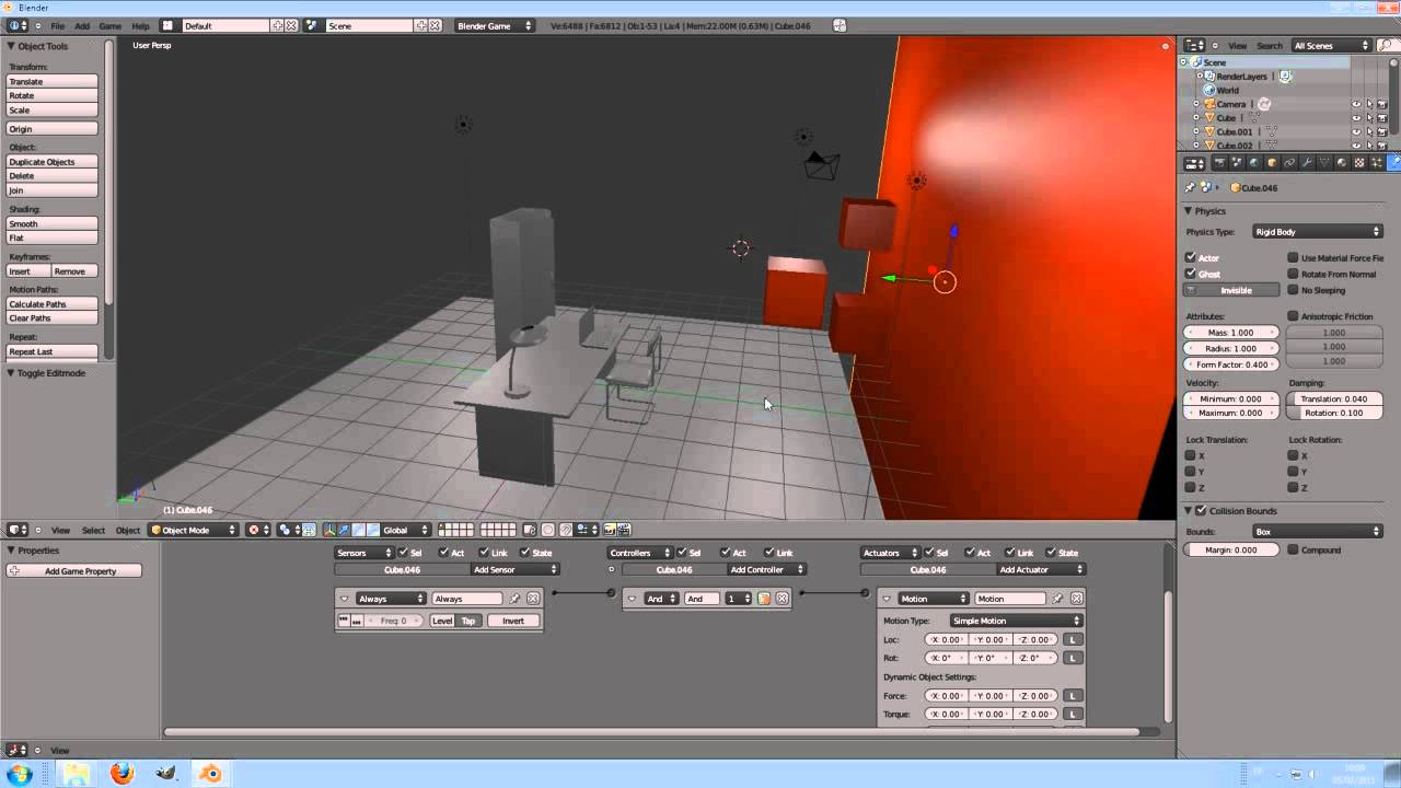 Tutorial Blender Physics | tutorial breaking object effect with blender physics youtube Tutorial Blender Physics | tutorial breaking object effect with blender physics youtube