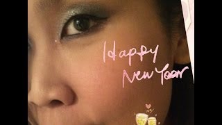 ♥黑咪化妝♥ 新年之邪惡妝 New Year's Eve Naughty Makeup Look