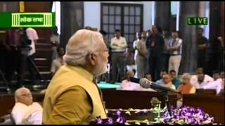 Shri Narendra Modi speech after his election as leader of BJP Parliamentary Party.