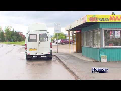 Бердские власти недовольны содержанием остановочных павильонов