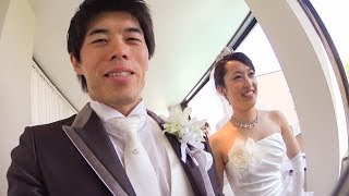 【初顔出し】結婚式挙げた！結婚式当日の新郎の一日を自撮りで紹介