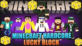 MINECRAFT HARDCORE: LUCKY BLOCK - A FOME! #1