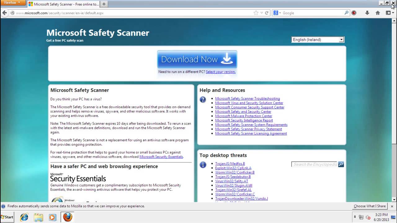 Microsoft Safety Scanner 1.401.771 instal the new for windows