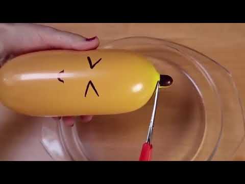 Making Slime with Funny Balloons